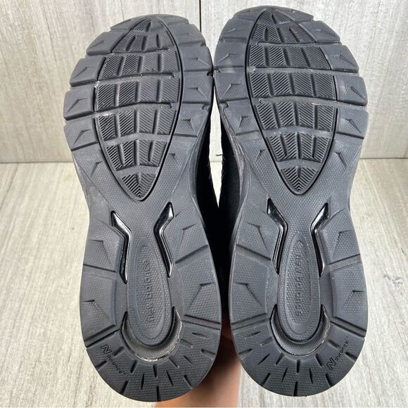 New Balance 990v5 USA Black Athletic Shoe Comfort Sneaker Mens Size 12 EE Wide - Picture 8 of 10